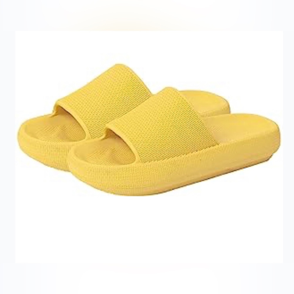 Men Women Pillow Slippers Cloud House Shoes Massage Shower Sandals Quick Dry